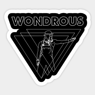 STEWART WONDROUS Sticker